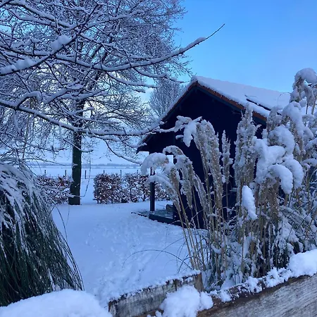 Tatil Evi Landelijk Gelegen Houten *